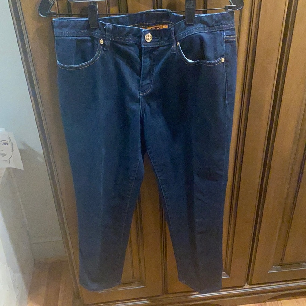 Tory Burch women’s jean dark wash